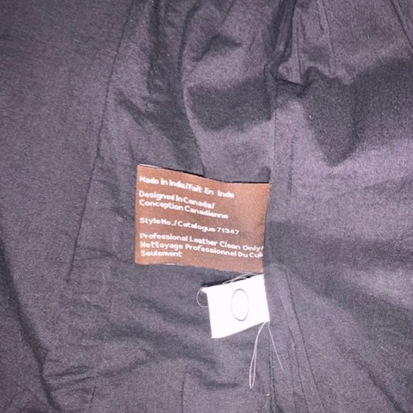 Black Danier Leather Jacket - Picture 5 of 6